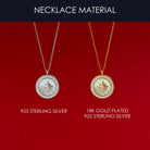 LUNA LOCKET | Initial Letters | Sterling Silver - MILA CANTES