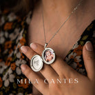 OVAL LOCKET | Family First - MILA CANTES